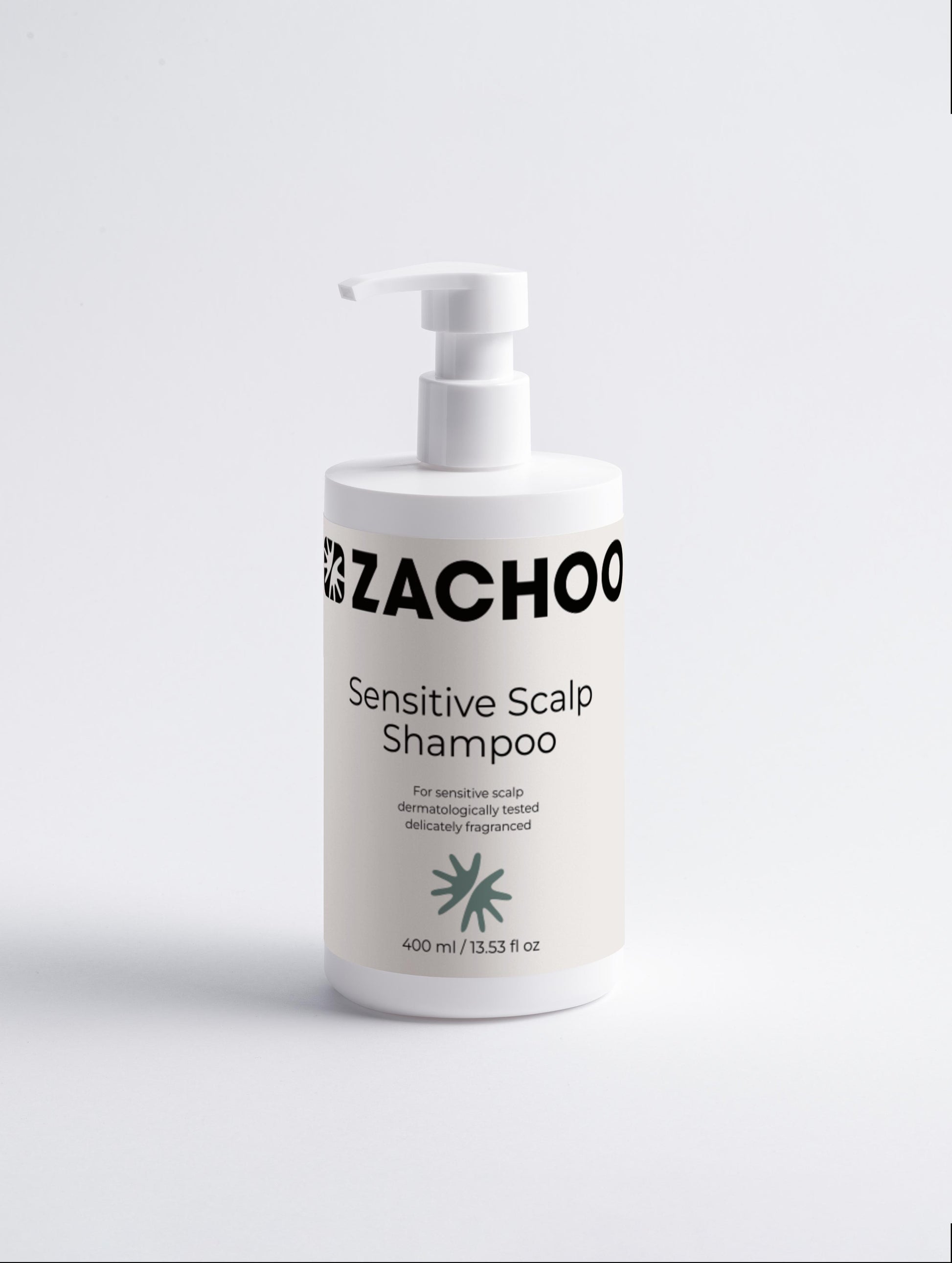 Shampooing Apaisant & Rééquilibrant – Cuir Chevelu Sensible – 98% Naturel – 400 ml | Zachoo