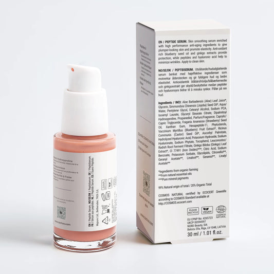 Sérum Visage Lissant aux Peptides - Anti-âge & Fermeté | Zachoo