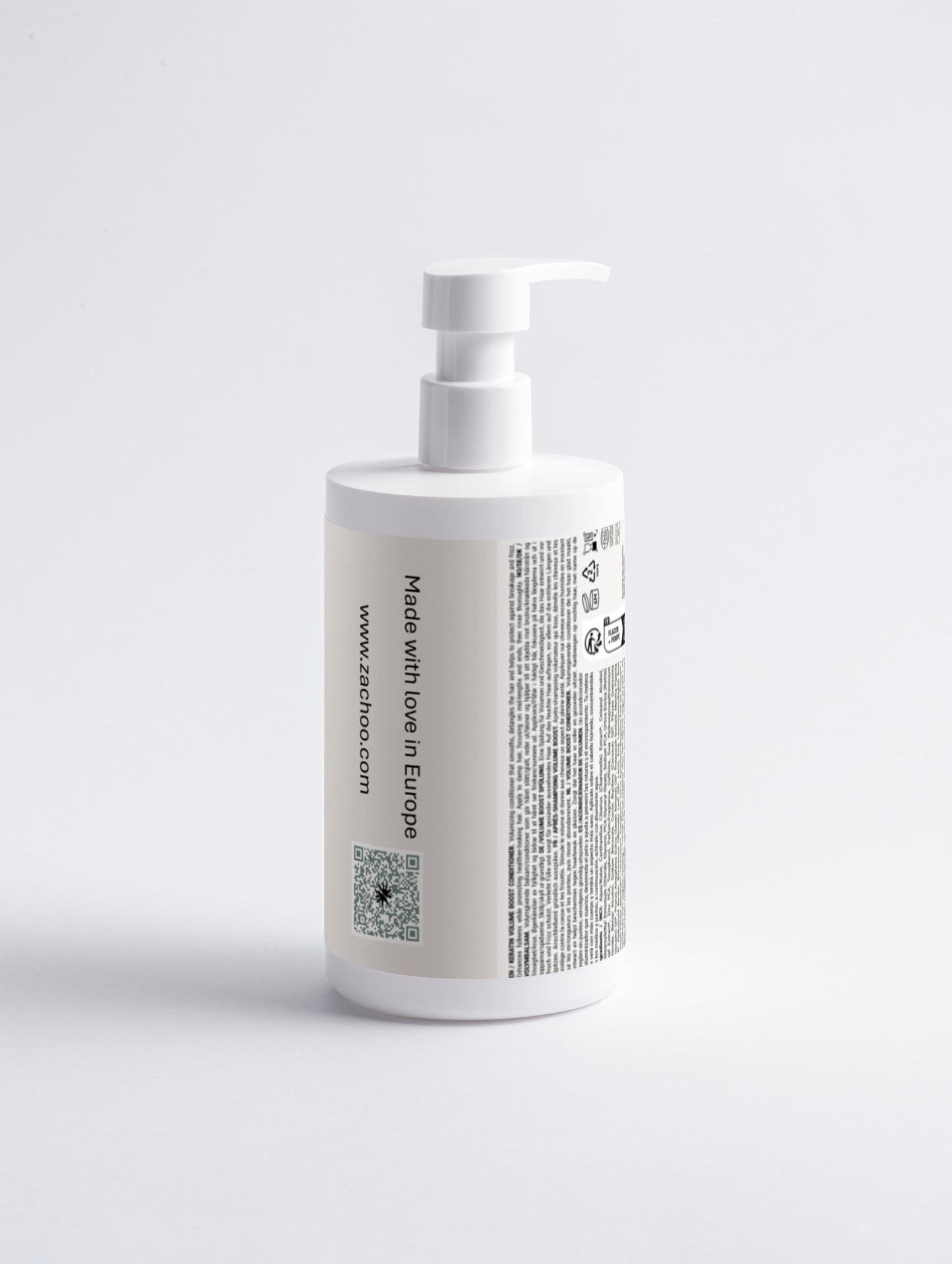 Après‑Shampooing Volume & Kératine – Force & Densité – 98 % Naturel - 390 ml | Zachoo