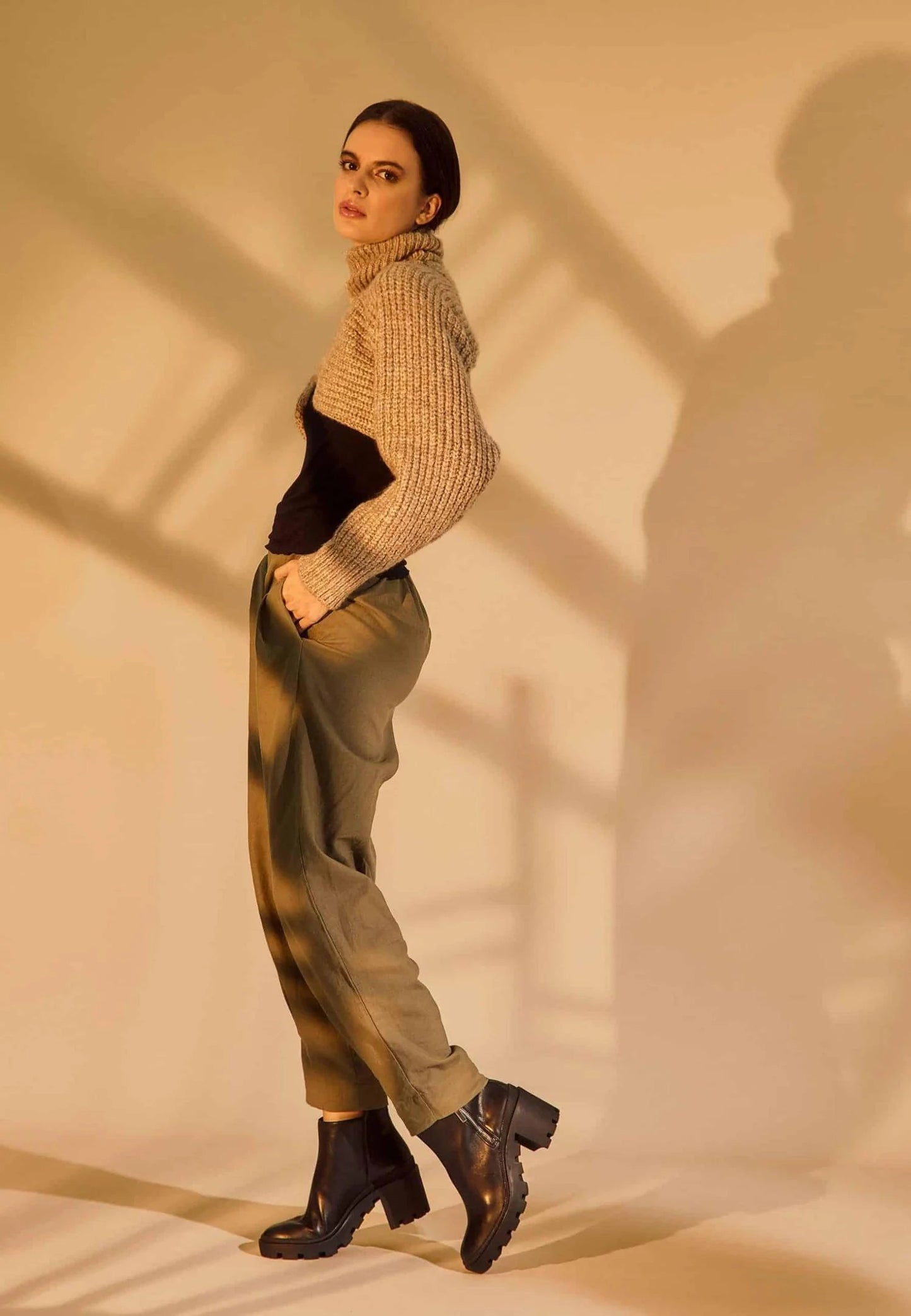Bottines femme en cuir de chèvre – Nivora | Zachoo