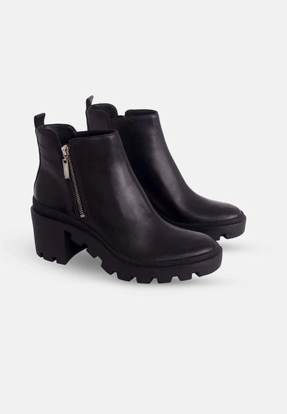 Bottines femme en cuir de chèvre – Nivora | Zachoo