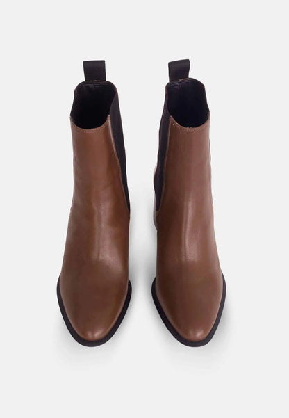 Bottine femme en cuir véritable – Novera | Zachoo