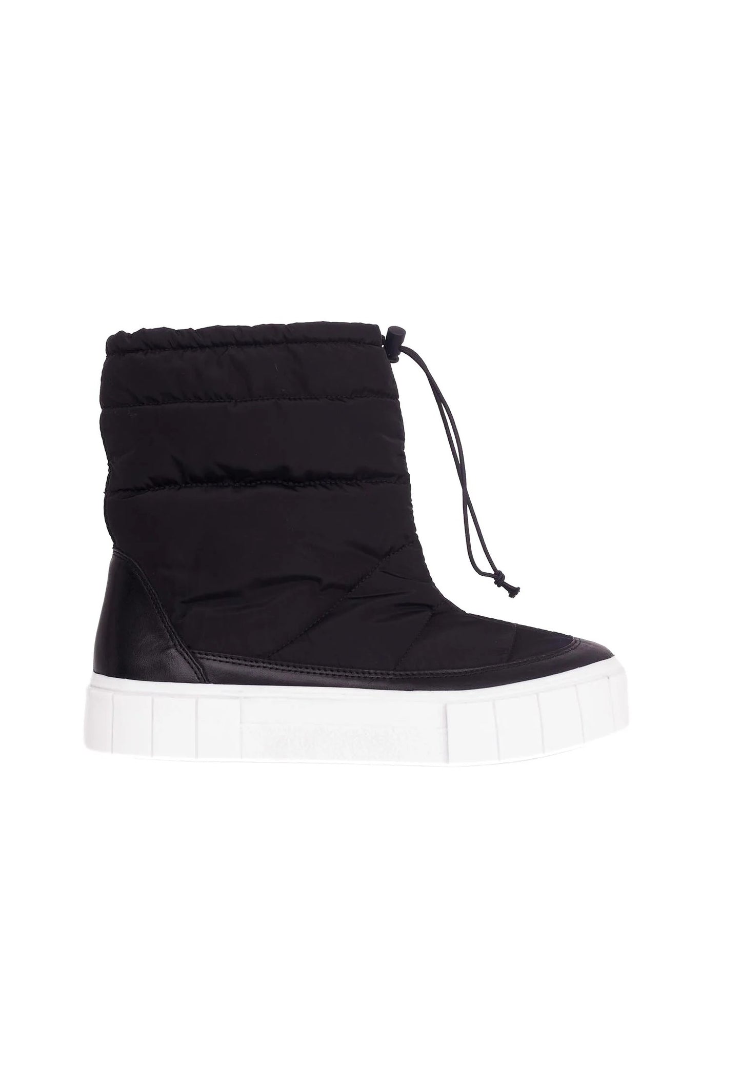 Bottes femme d’hiver en nylon noir – Andira | Zachoo