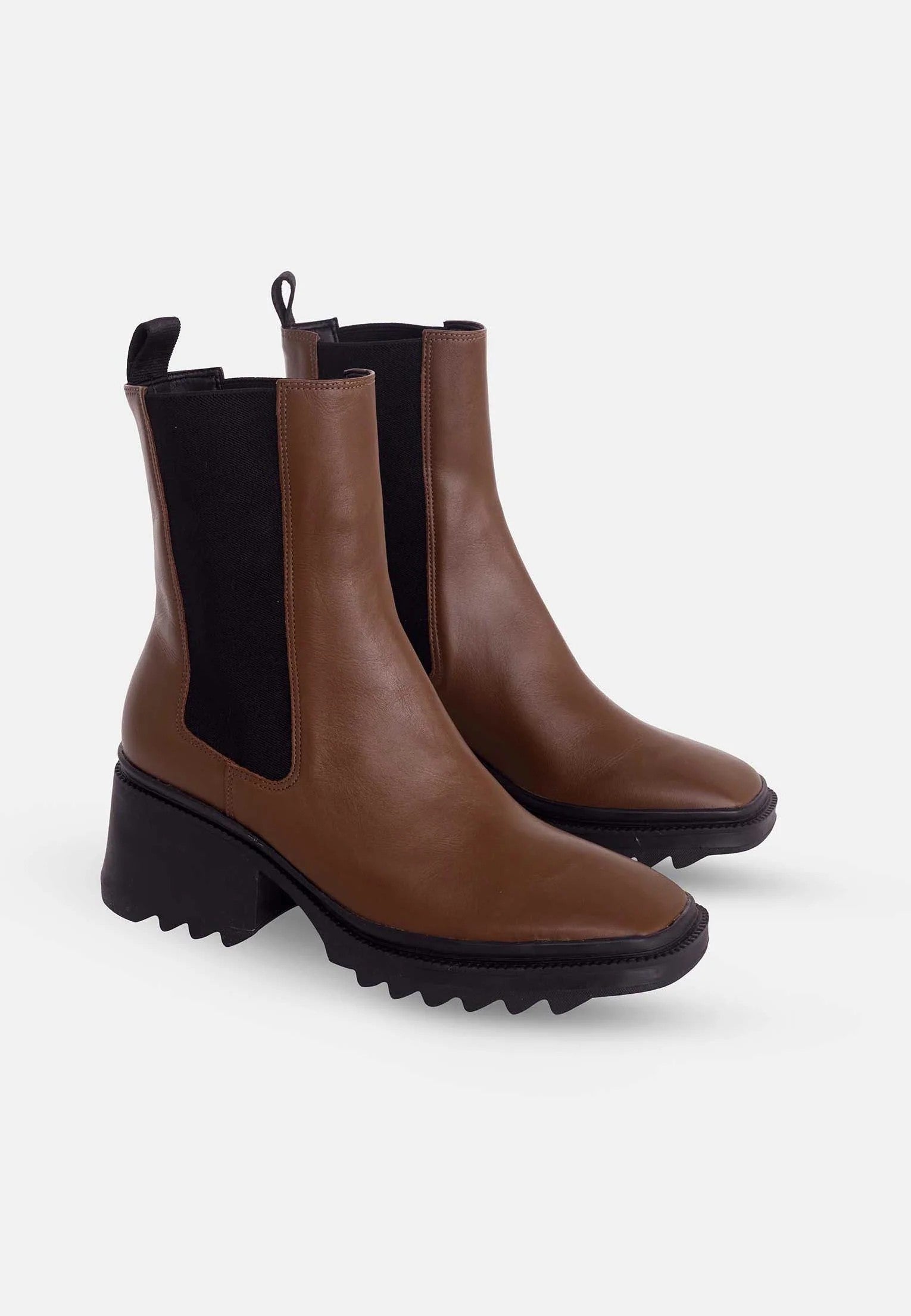 Bottes femme de combat en cuir de veau – Arachis | Zachoo