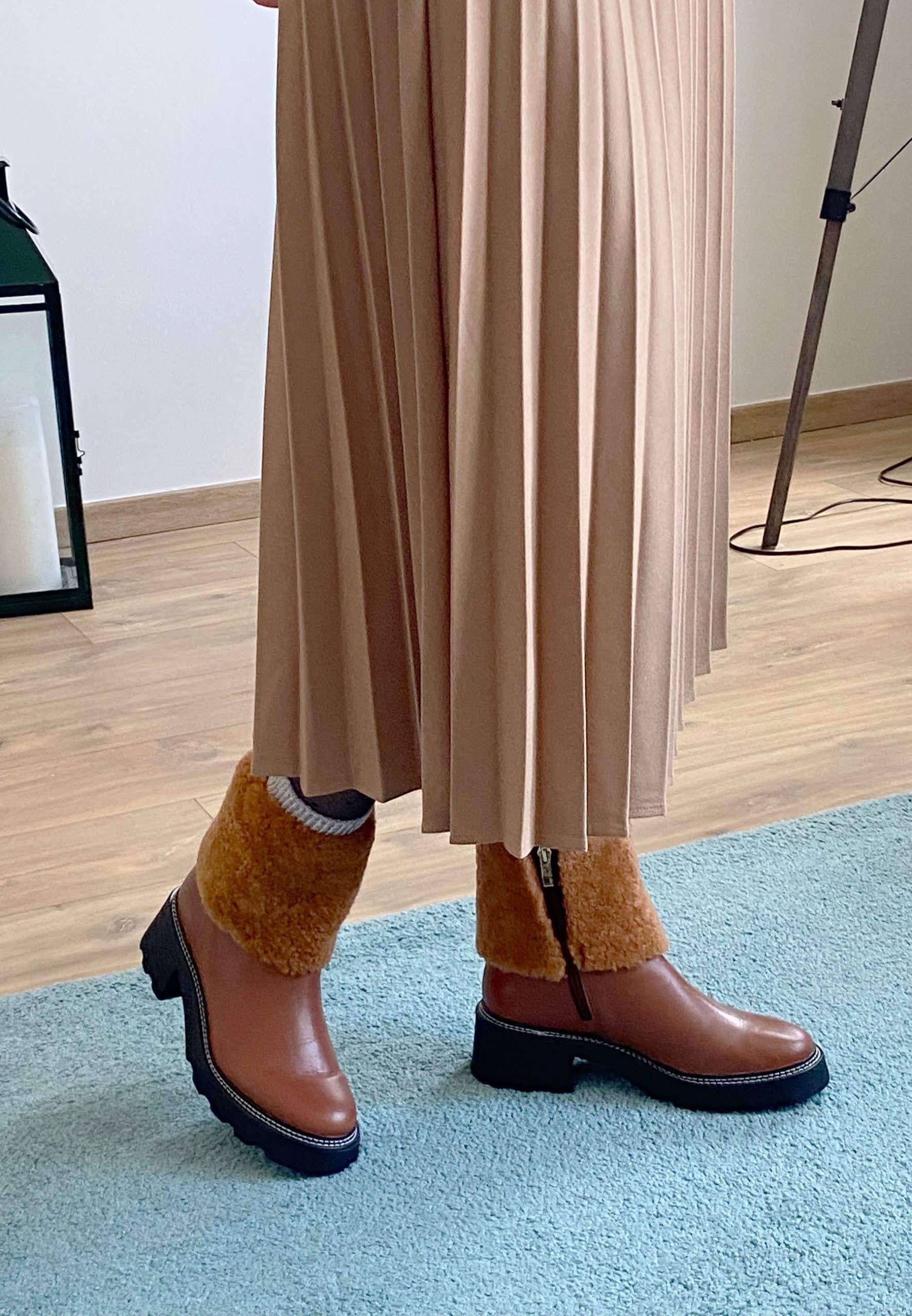 Bottines femme en cuir – Andira | Zachoo