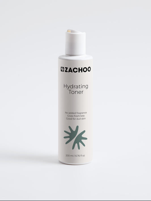 Lotion Tonique Hydratante (Toner) – Rose & Acide Hyaluronique – 99 % Naturel - 200 ml | Zachoo