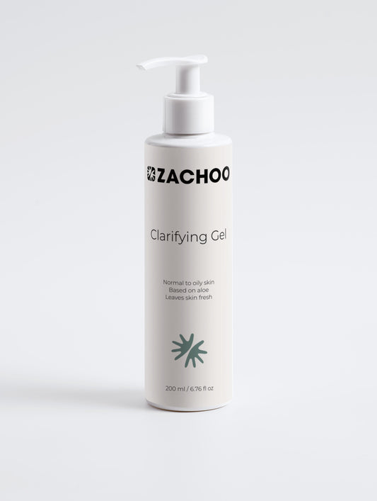 Gel Purifiant Clarifiant – Peaux Mixtes à Grasses – 100 % Naturel | Zachoo