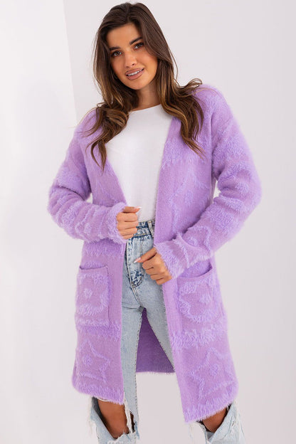 Cardigan FlowNest violet universelle | Zachoo