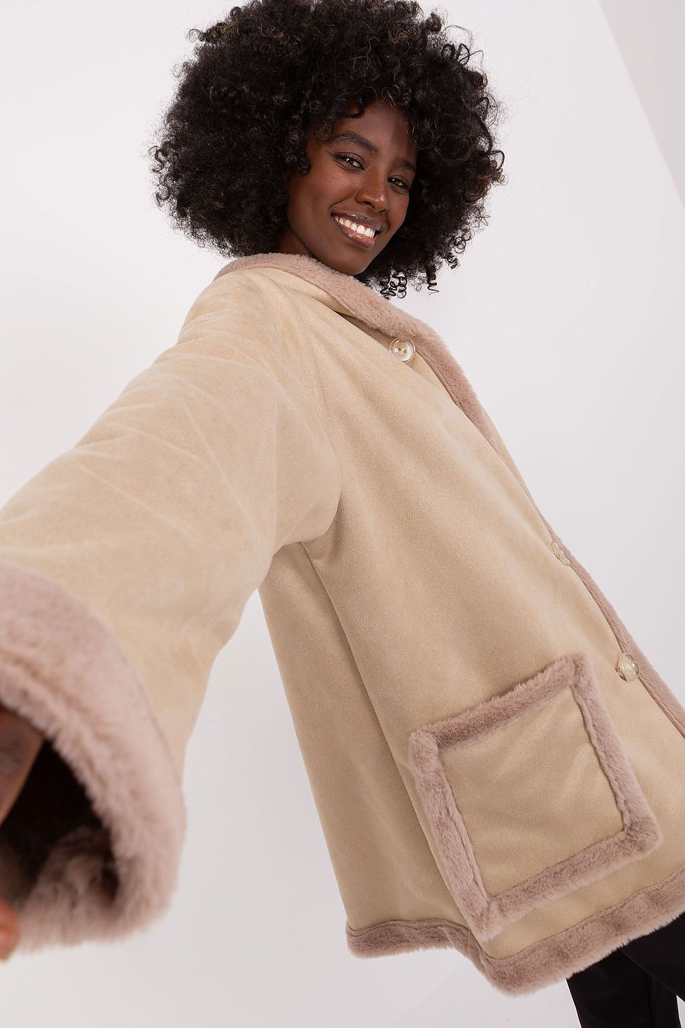 Manteau femme mi-long à capuche en coton – Nuala | Zachoo