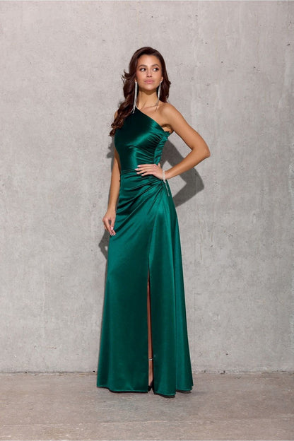 Robe longue satinée Inezava | Zachoo