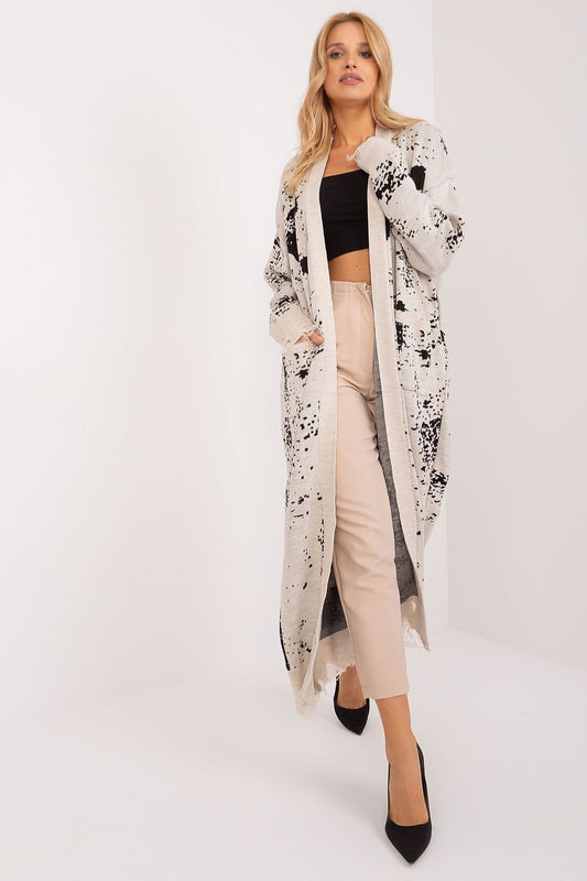 Cardigan Lunverra beige universelle | Zachoo
