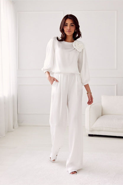 Pantalon Elmaya beige | Zachoo