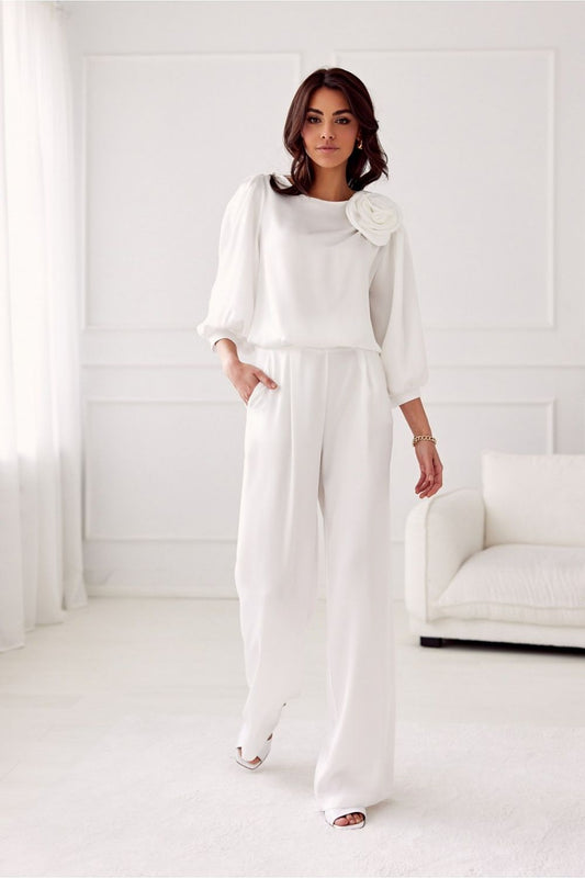 Pantalon Elmaya beige | Zachoo