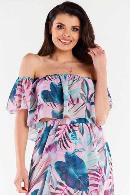 Chemisier Souffle Ligné multicouleur | Zachoo