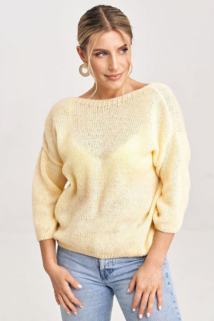 Chandail CosyVélo jaune universelle | Zachoo