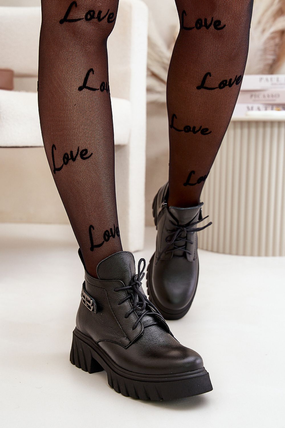 Bottes femme en cuir naturel – Feltoria | Zachoo