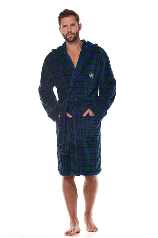 Peignoir homme Calvenor imprimé | Zachoo