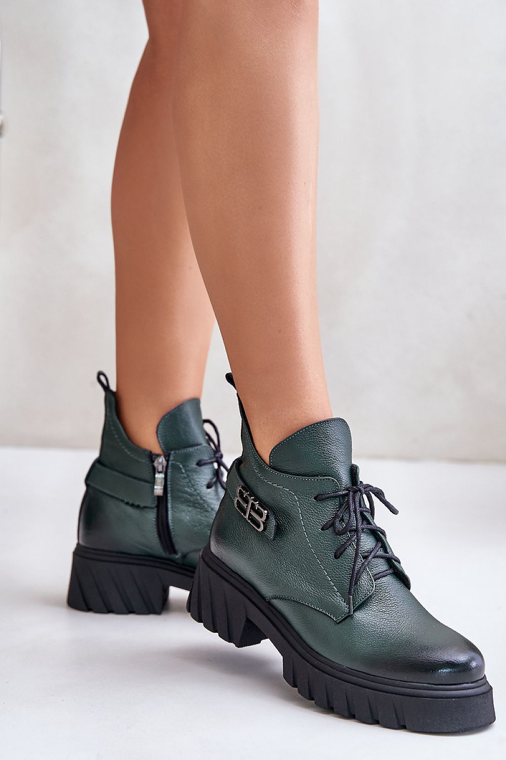 Bottes femme en cuir naturel – Feltoria | Zachoo