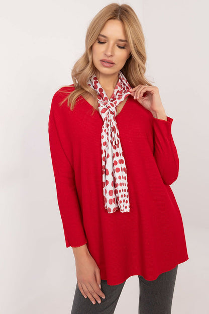 Chandail Velora rouge universelle | Zachoo