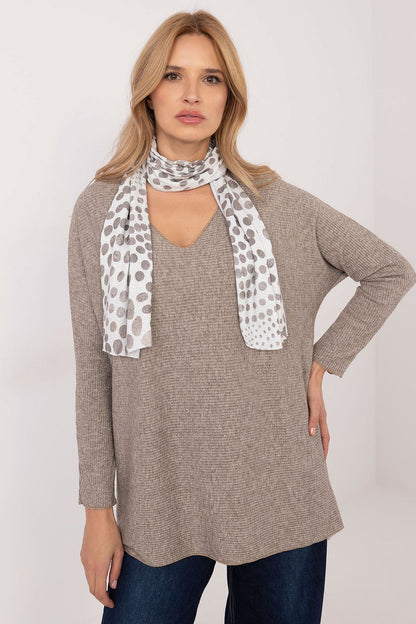 Chandail Velora beige universelle | Zachoo