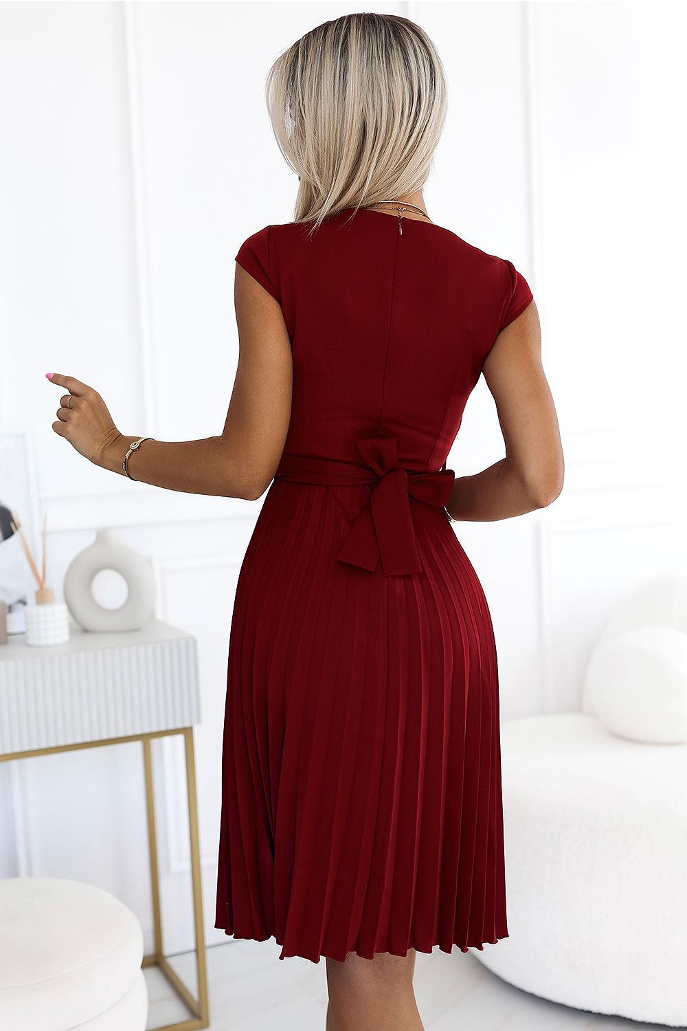Robe plissée Arlavia zip | Zachoo
