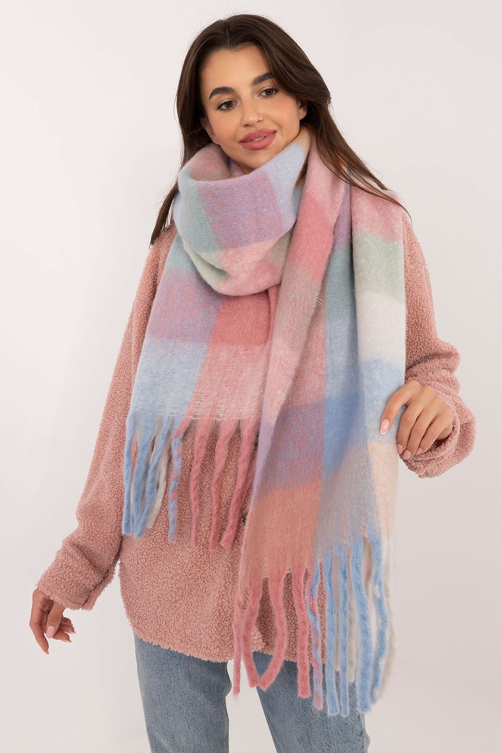 Foulard femme à carreaux – Carlezzia | Zachoo