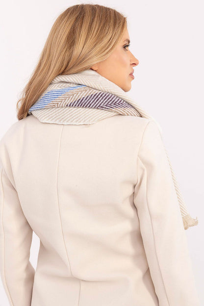 Écharpe femme en viscose à rayures – Nelya | Zachoo