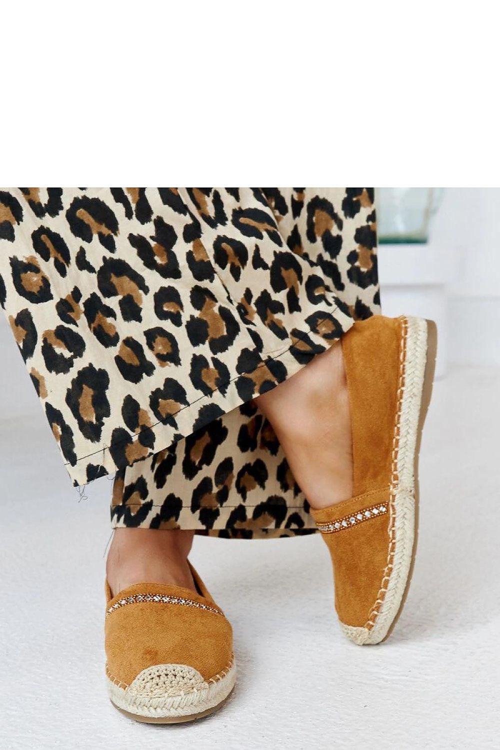 Espadrilles légères et élégantes avec semelle en corde naturelle