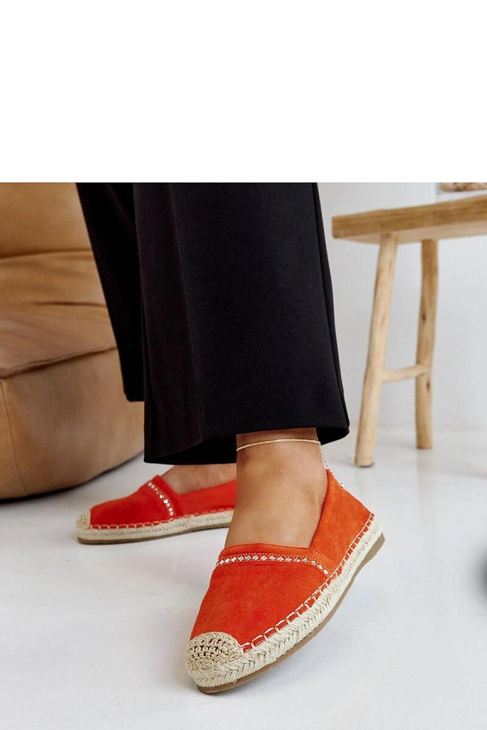 Espadrilles légères et élégantes avec semelle en corde naturelle