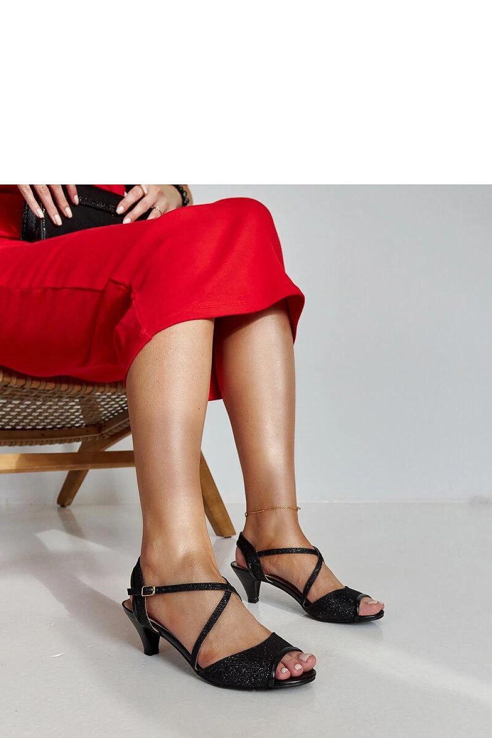 Sandales à talons Solea Élégance noir | Zachoo