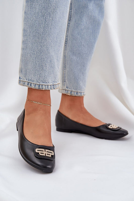 Ballerine Élégance Quotidienne Noir | Zachoo