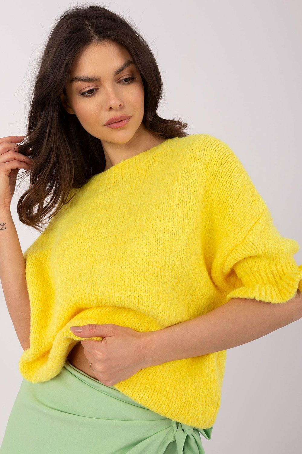 Pull Nuviora jaune universelle | Zachoo