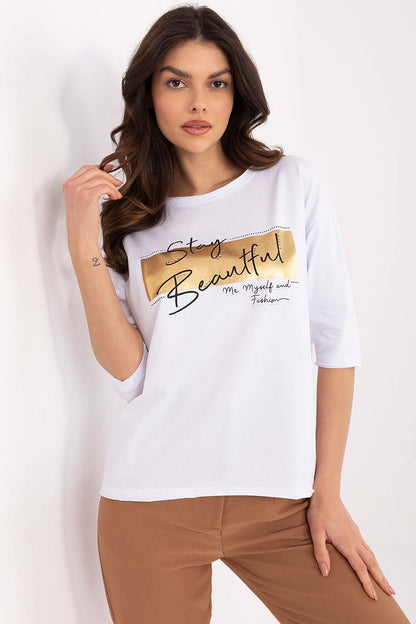 Chemisier femme en coton extensible – Calenya Soft blanc | Zachoo