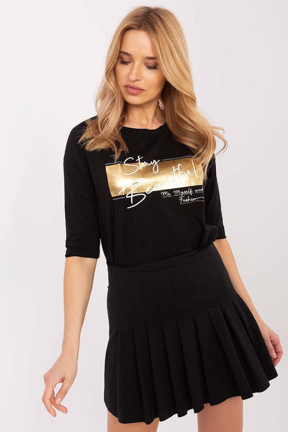 Chemisier femme en coton extensible – Calenya Soft noir | Zachoo