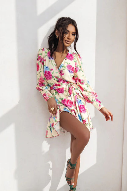 Robe de jour Inyara jaune | Zachoo