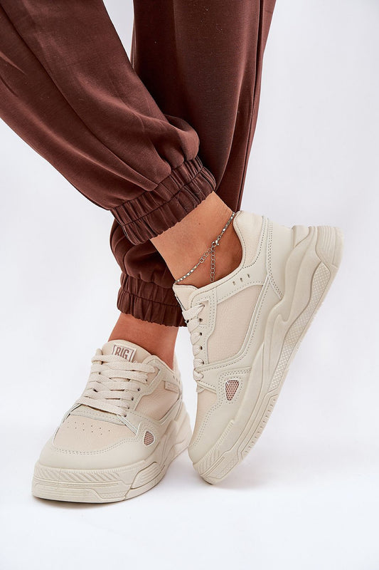 Chaussures de sport Darsana Mouvement Pur beige | Zachoo