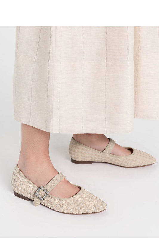 Ballerines en tweed élégantes et confortables, parfaites pour un look raffiné