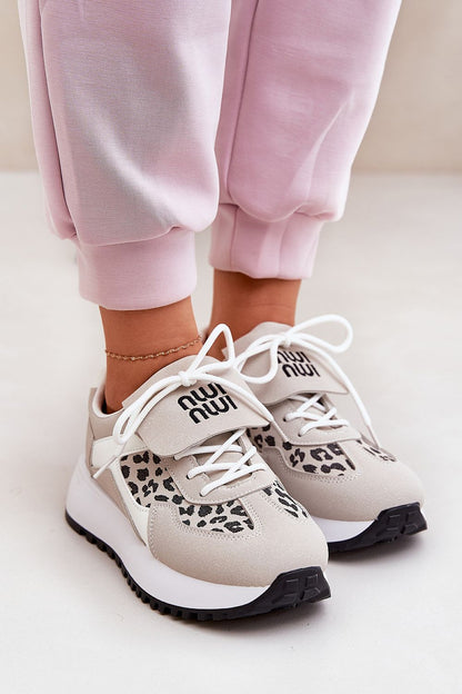 Chaussures de sport Nérava Platforme Claire blanc | Zachoo