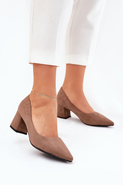Escarpins élégants à talon large pour une allure chic et stable
