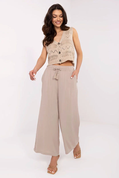 Pantalon femme FlowPantalon beige 2 | Zachoo