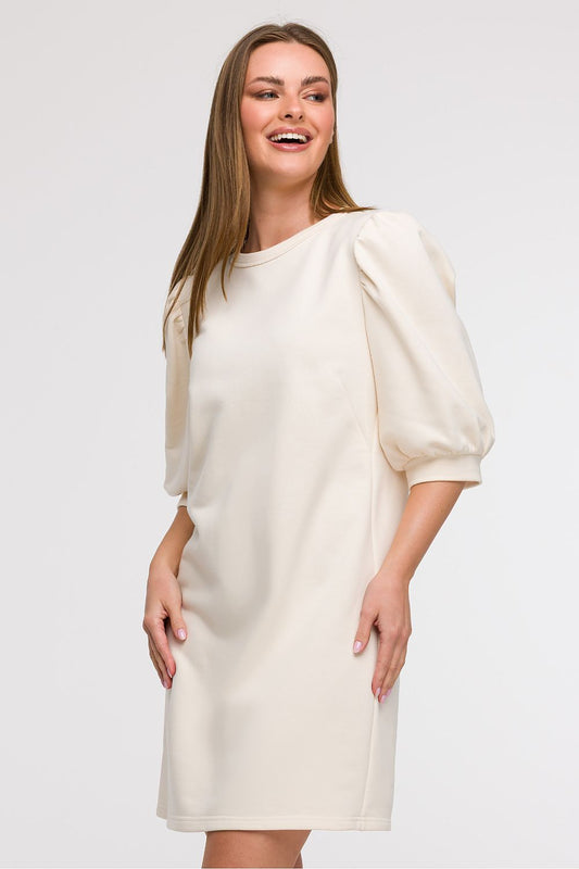 Robe de jour Lisière Mobile beige | Zachoo