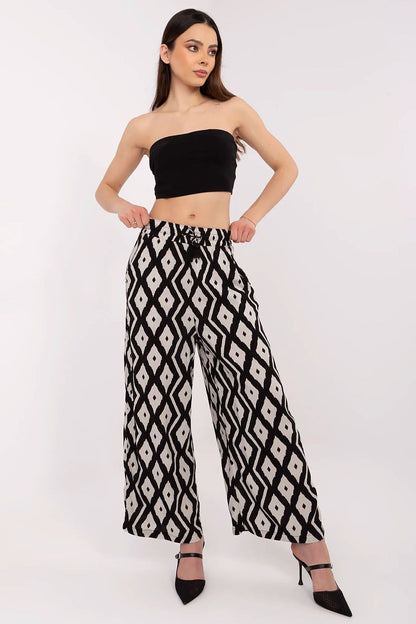 Pantalon femme en viscose - Libre noir | Zachoo