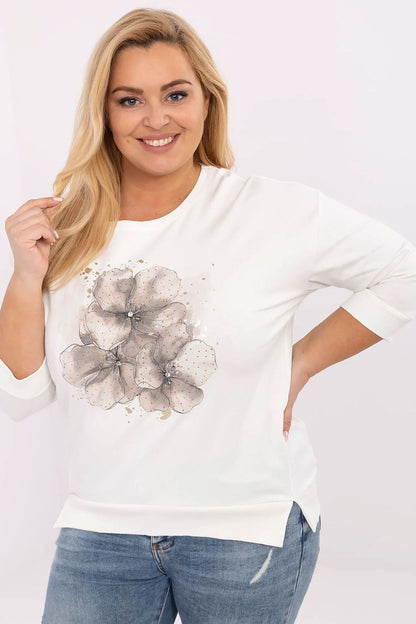 Chemisier grande taille Mirado Souple beige universelle | Zachoo