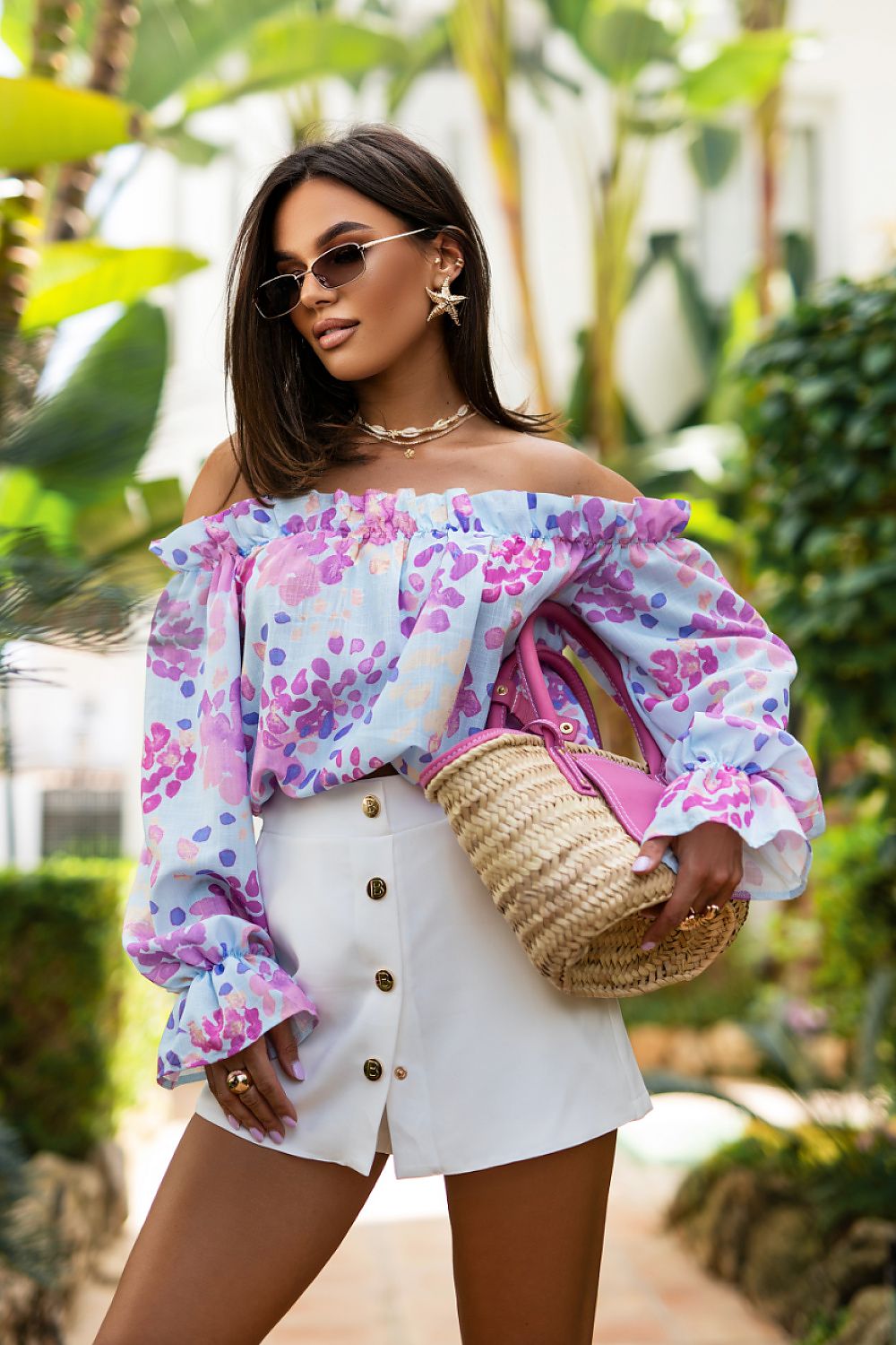 Chemisier Charme Espagnol multicouleur 3 universelle | Zachoo