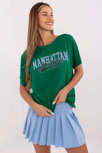 T-shirt femme - Selyra vert | Zachoo