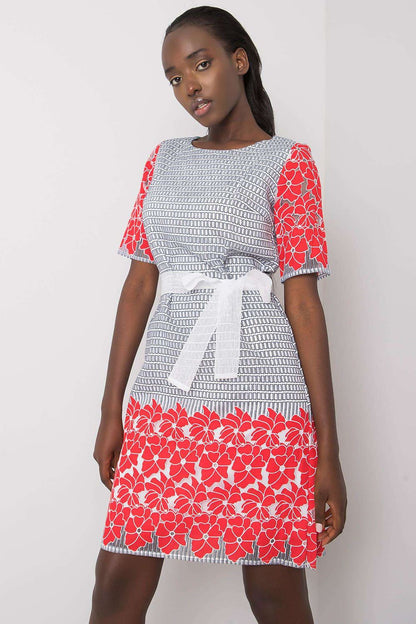 Robe de jour Silence d’Azur rouge | Zachoo