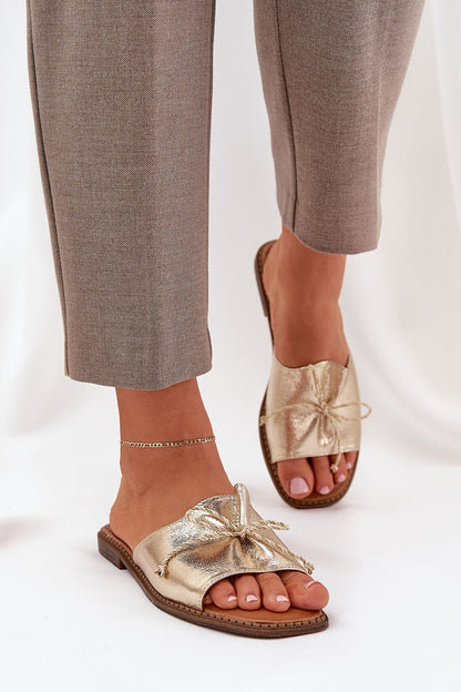 Sandale Elyana Slide jaune | Zachoo