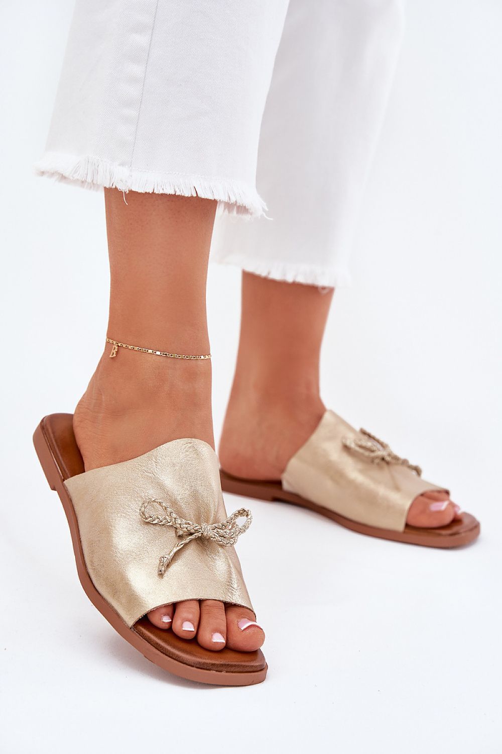 Sandale Layra Knot jaune | Zachoo