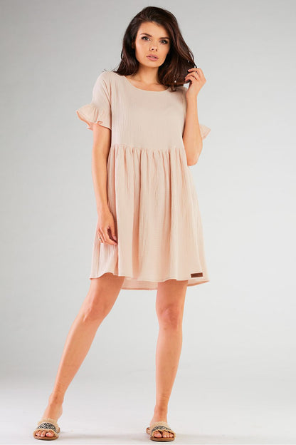 Robe Naelira beige | Zachoo