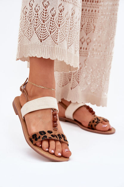 Sandales Albaïa brun | Zachoo